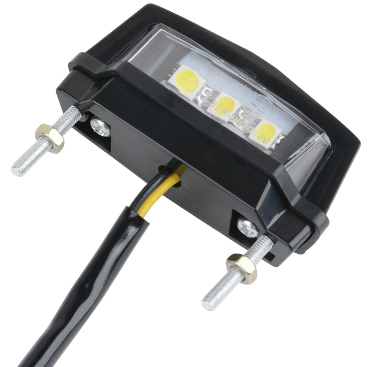 Luce targa LED per fanale posteriore moto 12V