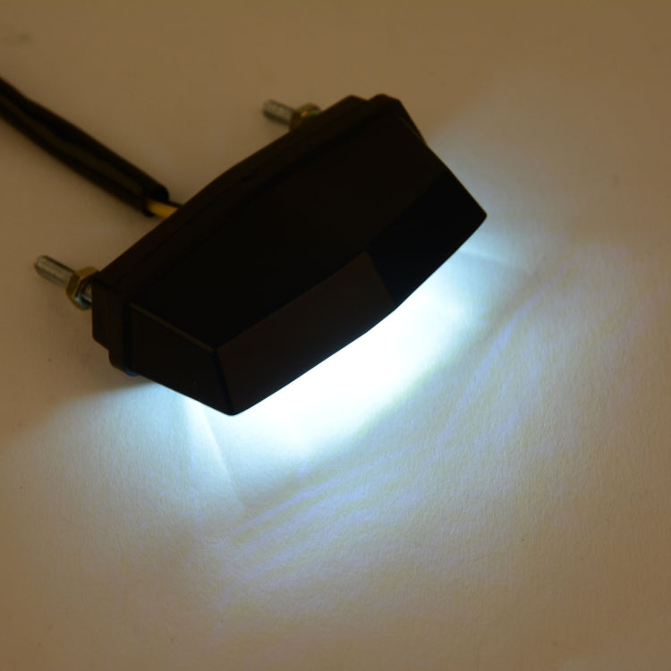 Luce targa LED per fanale posteriore moto 12V