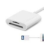 Adattatore 2 in 1 lettore schede SD/TF per iPhone iPad