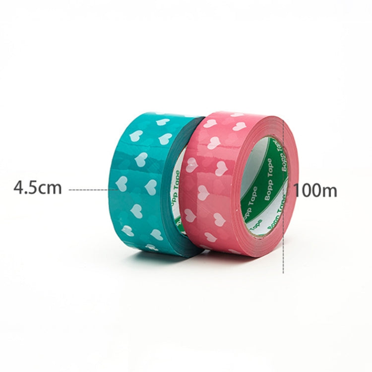 Nastro sigillante colorato a forma di cuore 45mm x 100m