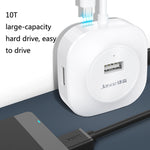 Hub USB 2.0 a 4 porte con cavo da 0,3-1,2 m