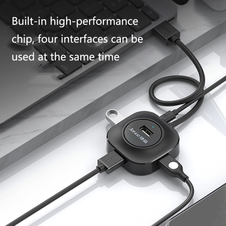 Hub USB 2.0 a 4 porte con cavo da 0,3-1,2 m