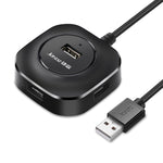 Hub USB 2.0 a 4 porte con cavo da 0,3-1,2 m