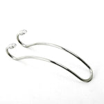 Clip in metallo per seggiolino auto con ganci doppi