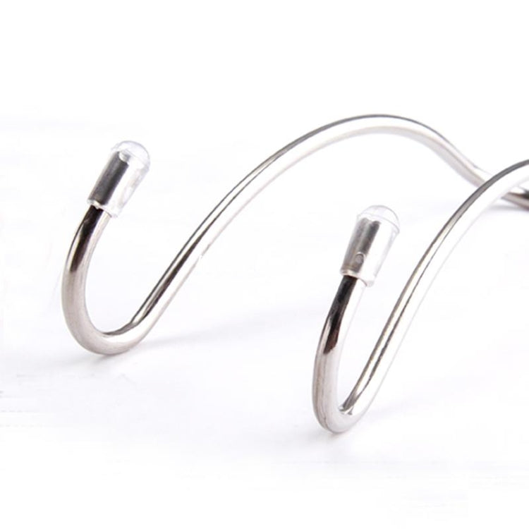 Clip in metallo per seggiolino auto con ganci doppi