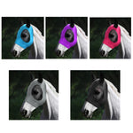 Maschera traspirante per cavallo anti-insetti