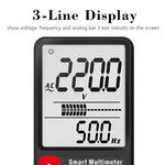 Multimetro digitale BSIDE ADMS9 con display 3,5 pollici
