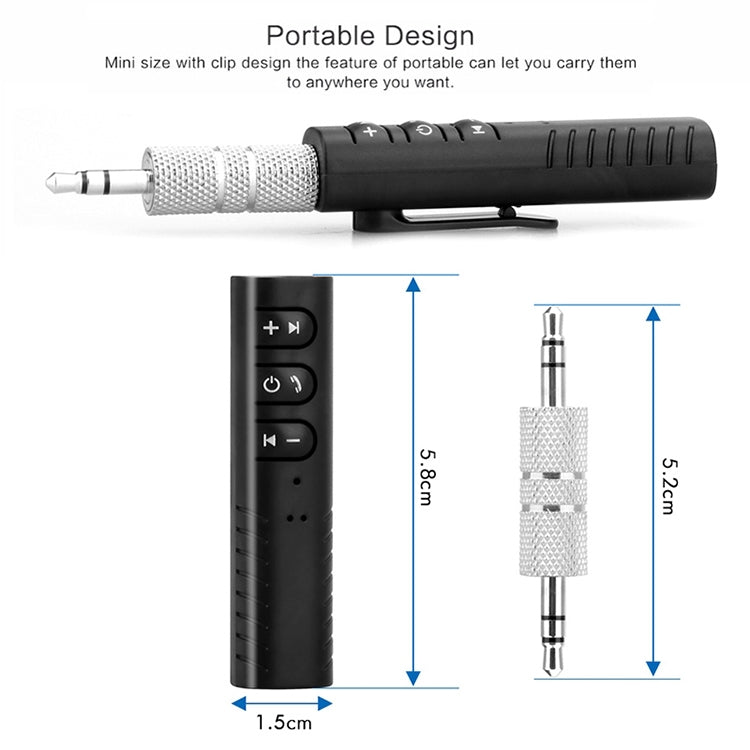 Ricevitore audio Bluetooth H-139 con jack da 3,5 mm - immagine 2