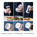 Dosatore per condimenti con chiusura rotativa cucina