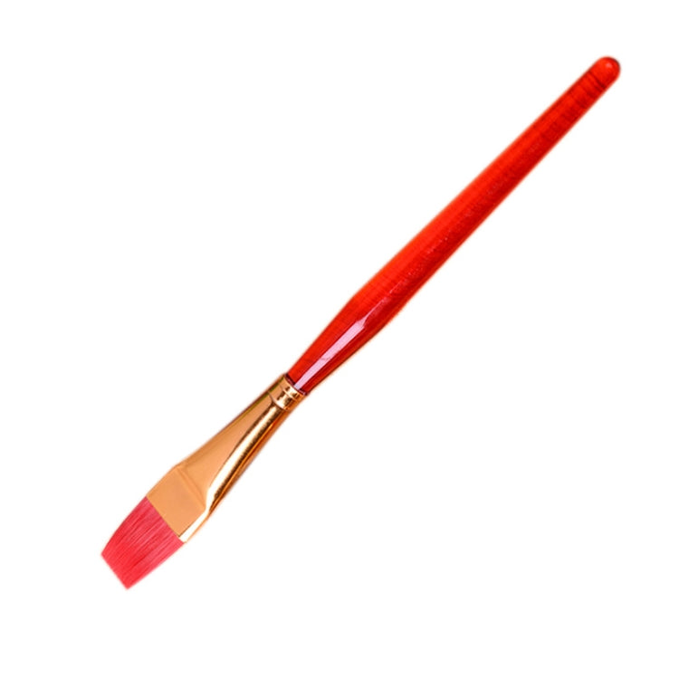 Set 6 pennelli pittura bambini plastica e nylon
