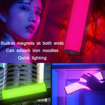 Luce LED RGB W200 portatile per fotografia e streaming - immagine 6