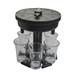 Distributore automatico di vino con 6 tazze e giradischi
