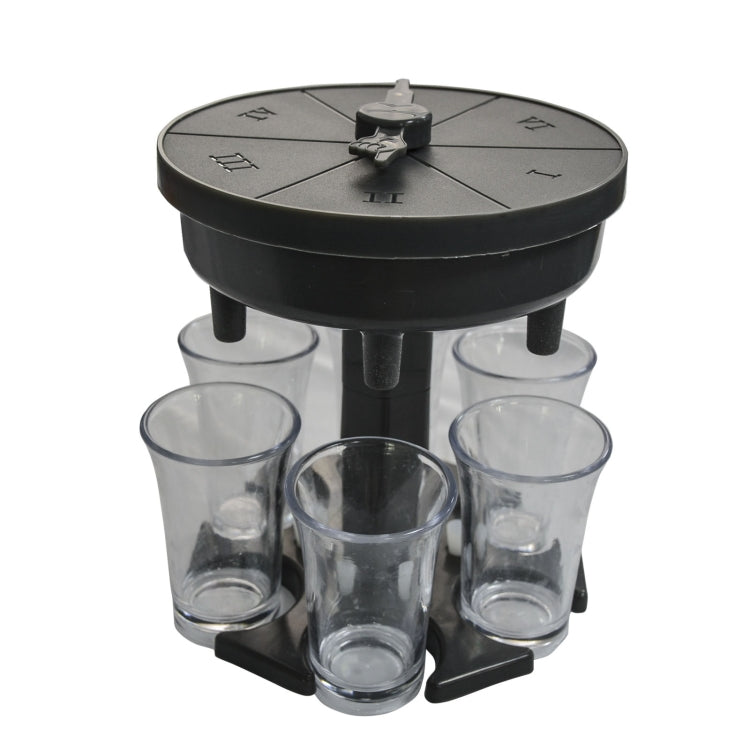 Distributore automatico di vino con 6 tazze e giradischi