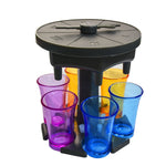 Distributore automatico di vino con 6 tazze e giradischi