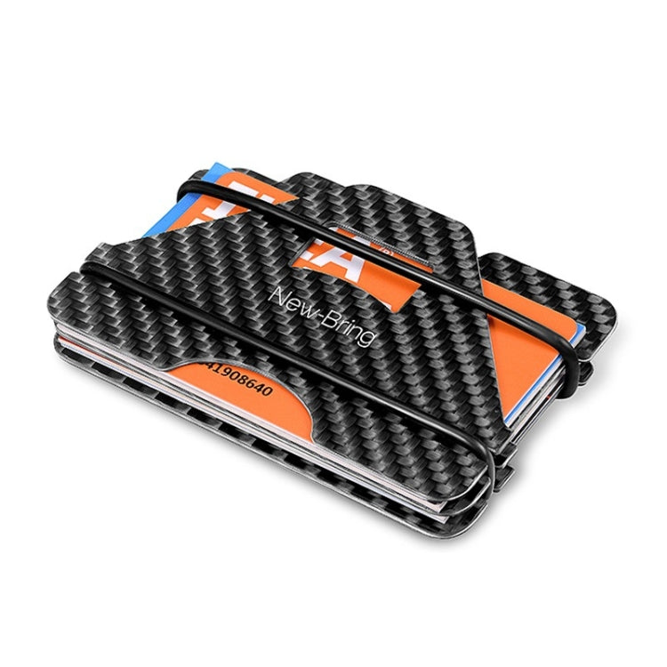 Porta carte in metallo anti-RFID ultra sottile 12 slot