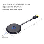 Dongle WiFi Wireless 2.4GHz/5GHz per Streaming 4K