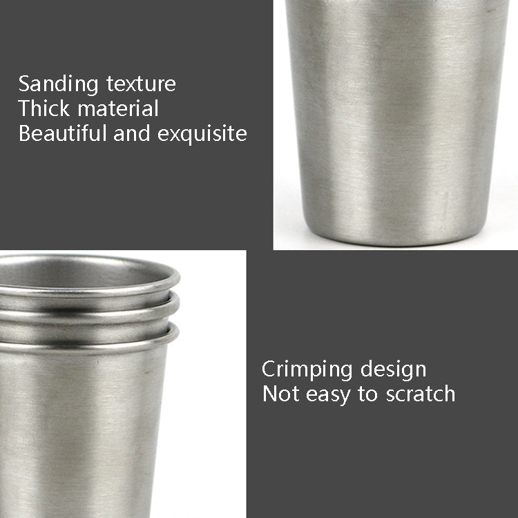 Boccale birra acciaio inox 304 50ml anti-caduta