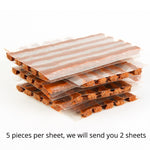 Strisce riparazione pneumatici gomma 5 pezzi 100x6mm