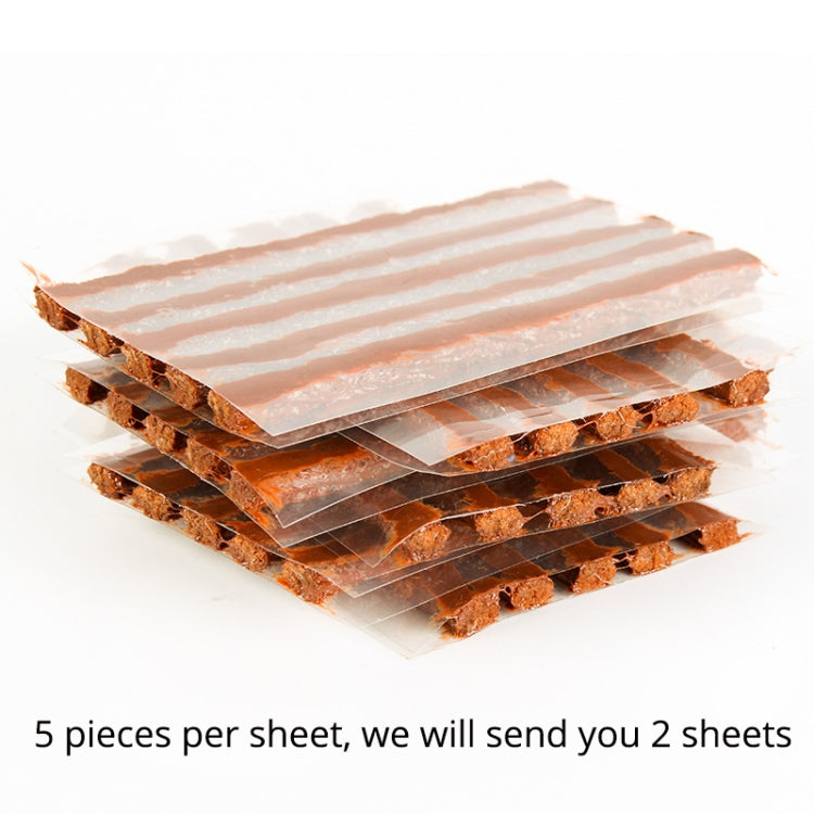 Strisce riparazione pneumatici gomma 5 pezzi 100x6mm
