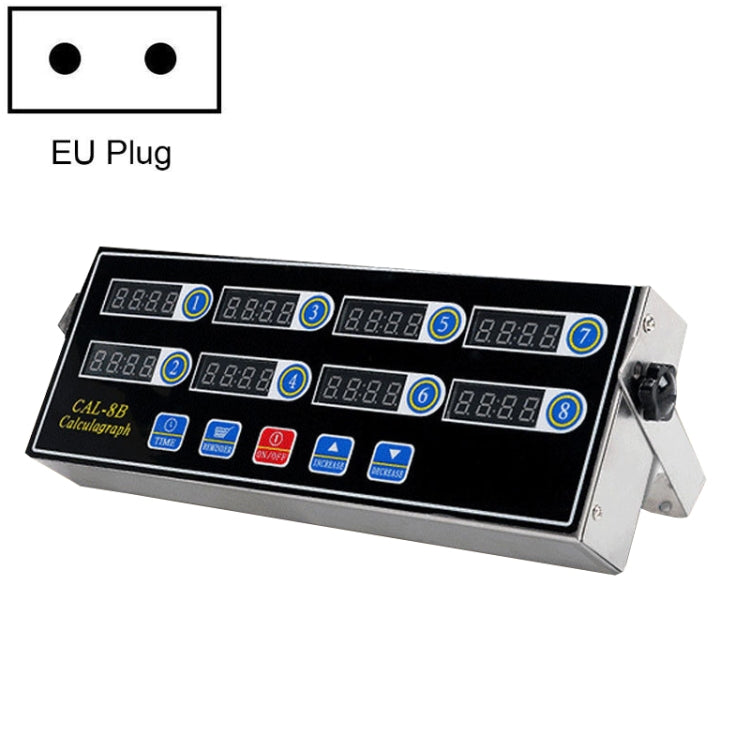 Timer da cucina multicanale con spina europea 4-12 canali