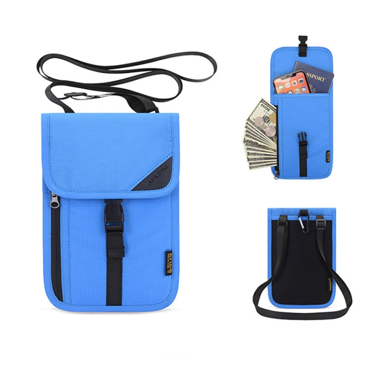Borsa portadocumenti da viaggio con protezione RFID in nylon