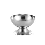 Coppa gelato in acciaio inox diametro 10 cm altezza 11 cm