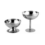 Coppa gelato in acciaio inox diametro 10 cm altezza 11 cm