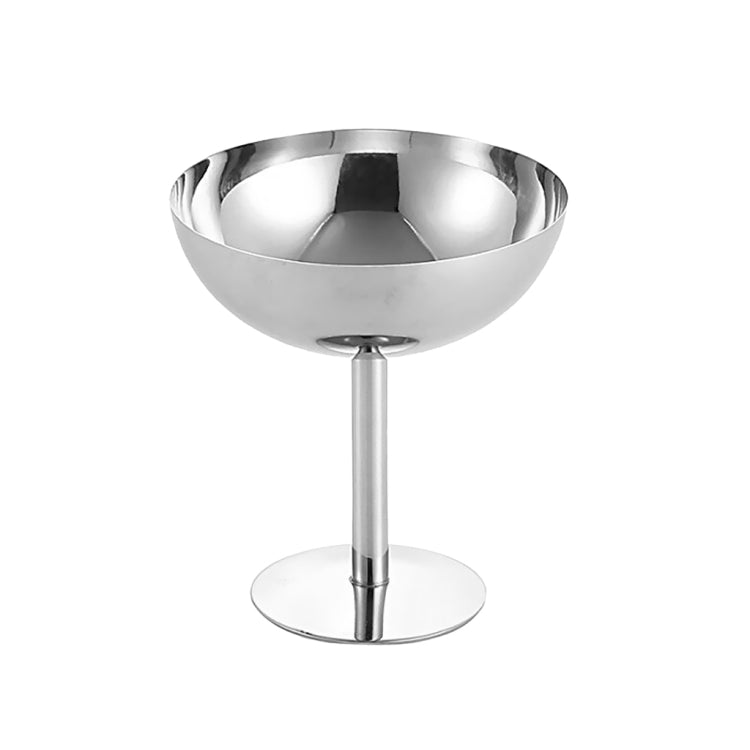 Coppa gelato in acciaio inox diametro 10 cm altezza 11 cm