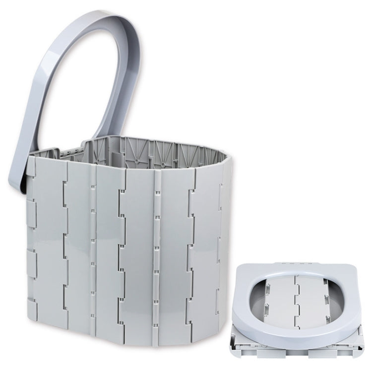 Toilette pieghevole portatile per auto e campeggio in PVC