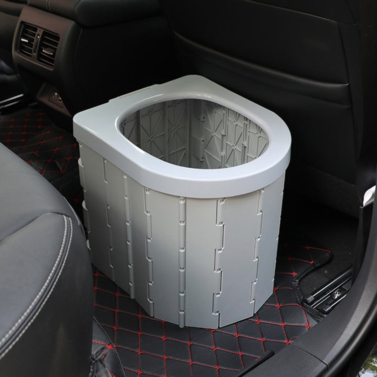 Toilette pieghevole portatile per auto e campeggio in PVC