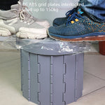 Toilette pieghevole portatile in ABS per viaggio e campeggio