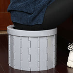 Toilette pieghevole portatile in ABS per viaggio e campeggio