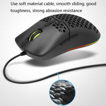 DELUX M700BU Mouse gaming cablato 7 tasti 16000DPI