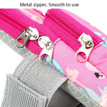 Borsa da braccio per sport outdoor con fascia elastica regolabile