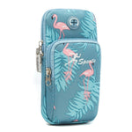 Borsa da braccio per sport outdoor con fascia elastica regolabile