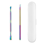Set 3 utensili rimozione unghie in acciaio inox 16cm