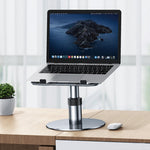 Staffa sollevamento notebook in lega di alluminio regolabile
