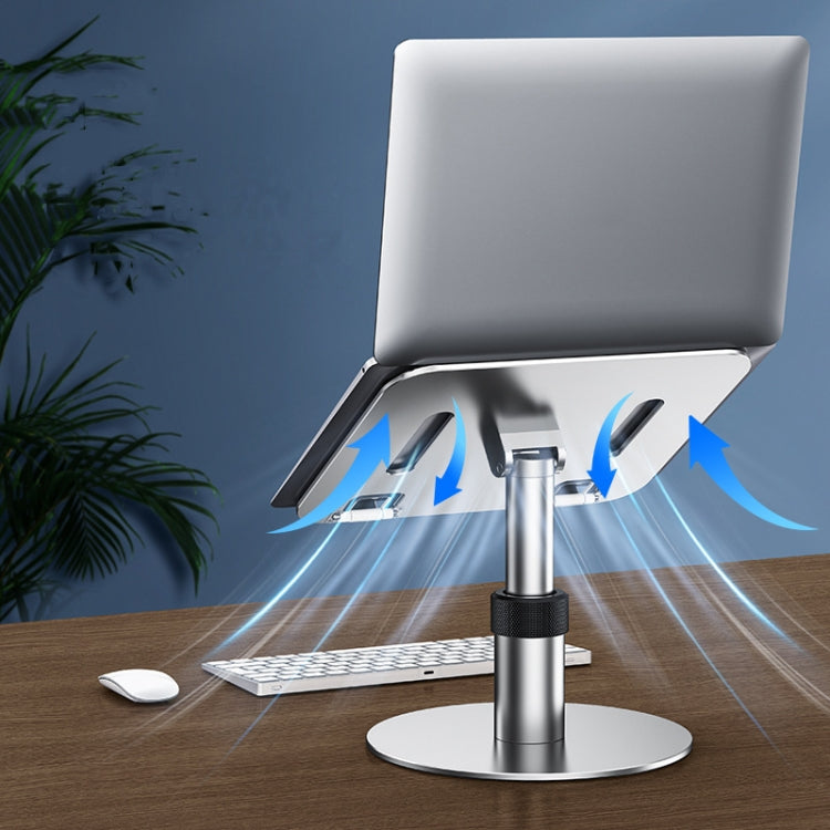 Staffa sollevamento notebook in lega di alluminio regolabile