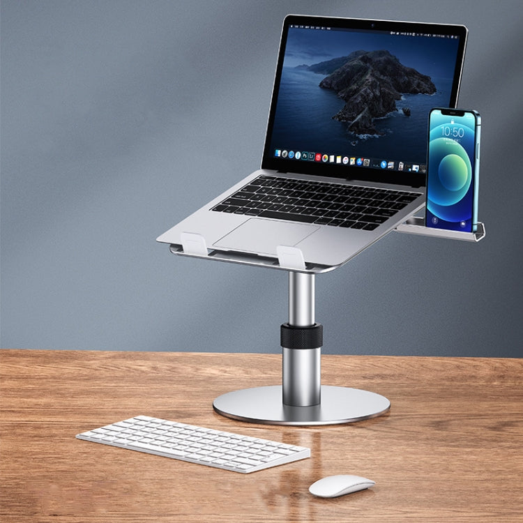 Staffa sollevamento notebook in lega di alluminio regolabile