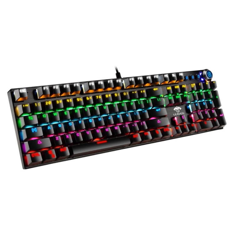 Tastiera meccanica LEAVEN K990 104 tasti RGB USB