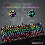 Tastiera meccanica LEAVEN K990 104 tasti RGB USB