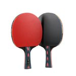 Set 3 Racchette Ping Pong Fibra Carbonio 5 Stelle