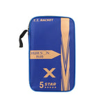 Set 3 Racchette Ping Pong Fibra Carbonio 5 Stelle
