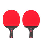 Set 3 Racchette Ping Pong Fibra Carbonio 5 Stelle