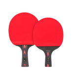 Set 3 Racchette Ping Pong Fibra Carbonio 5 Stelle