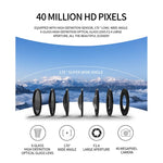 Videocamera sportiva 4K impermeabile IP68 con grandangolo 170° e WiFi