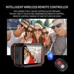 Videocamera sportiva 4K impermeabile IP68 con grandangolo 170° e WiFi