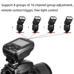 TRIOPO G1 Remote Control TTL Wireless Trigger 2.4GHz Trasmettitore wireless per fotocamera Canon/Nikon, G1
