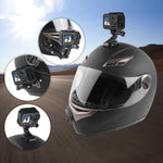 Set 2 adesivi montaggio casco per action camera