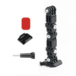 Set 2 adesivi montaggio casco per action camera